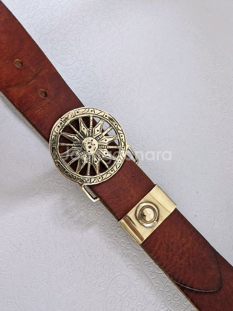 해외 이태리 통가죽벨트 정품--7