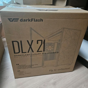 (급처)다크플래쉬 DLX21 RGB MESH 화이트!~