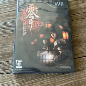 wii령제로 진홍의나비 일본판 미개봉