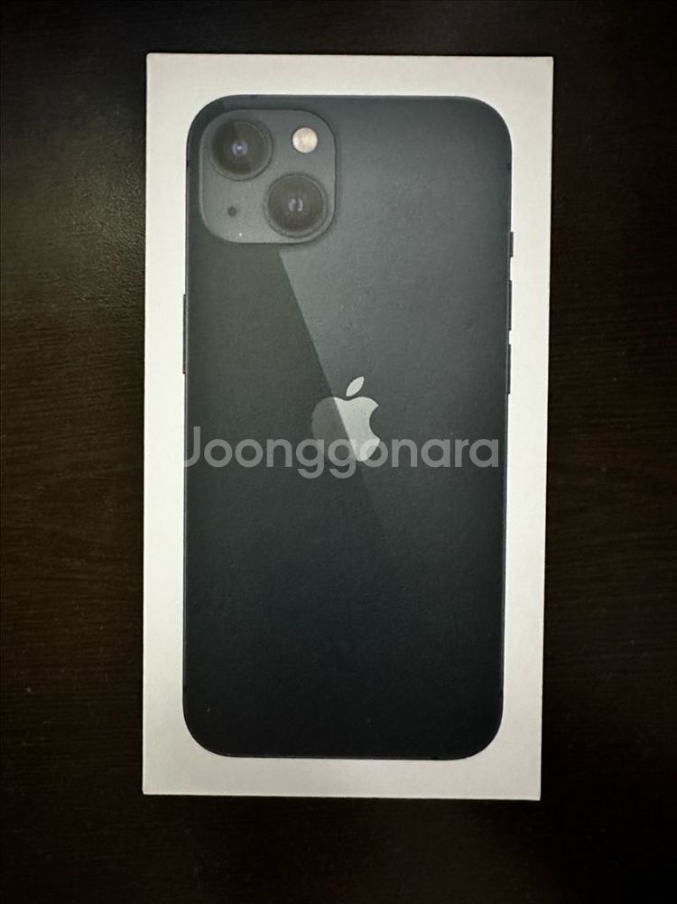 [미개봉] 아이폰13 미드나이트 128gb--0
