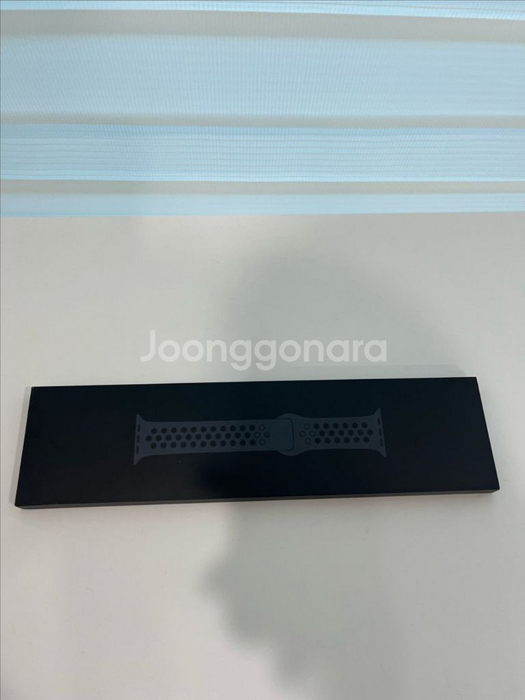 애플워치 45mm 나이키 정품 스트랩--1