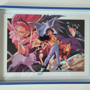 전설의용사 다간 일러스트 보드 액자