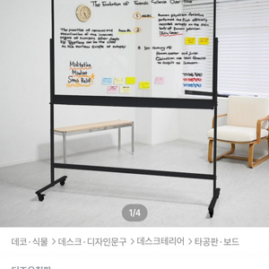 [S급] [[거의 새것]] 투명 화이트보드 / 글라스보