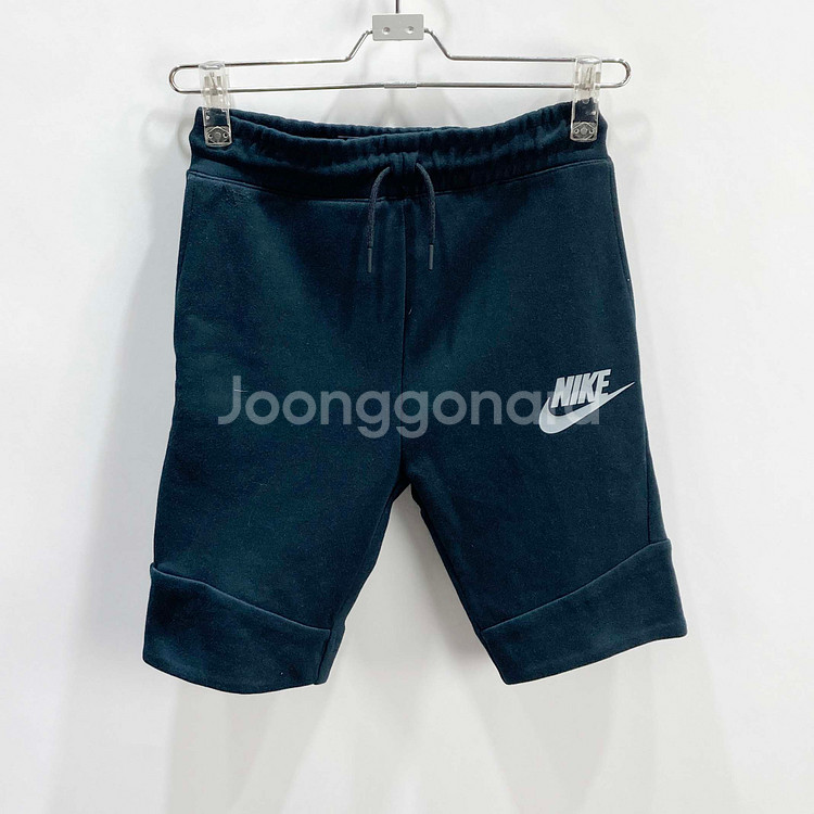 나이키 주니어밴딩반바지 블랙 23-24 진스센스--0