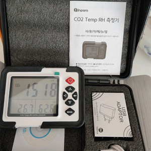 환불가능)인파로 HT-2000 CO2 측정기(새상품)