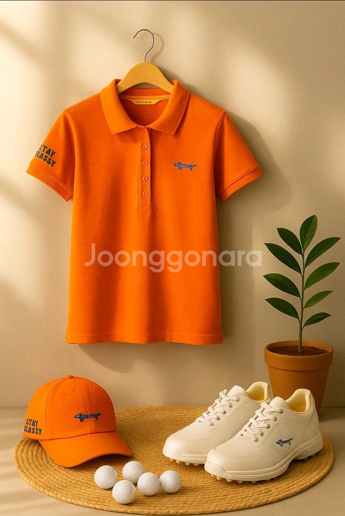 루이까스텔 여성 골프 상의--0