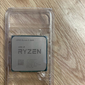 (택비포함)라이젠 3600 cpu 팝니다