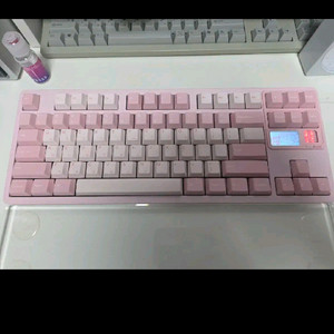QK80 MK2 아키페 핑크 키보드