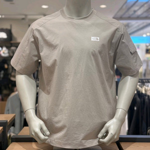 차은우 노스페이스 냉감 루즈핏 반팔 티셔츠