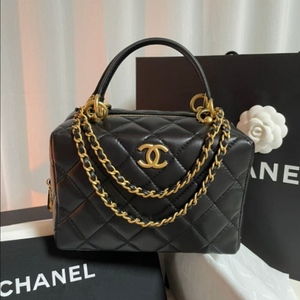 샤넬 미니 볼링백 블랙