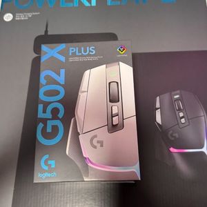 로지텍 G502 X PLUS 화이트+파워플레이2