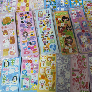 다꾸 씰스티커 200장+스티커 2종+포스트잇