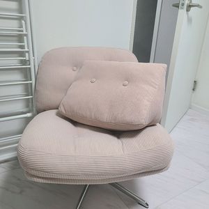 밀라 패브릭 1인용 소파-모브핑크