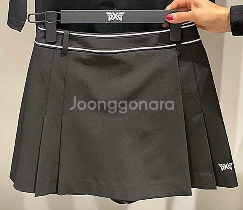 PXG 골프웨어 여성 썸머 플리츠 실루엣 하프 팬츠--6