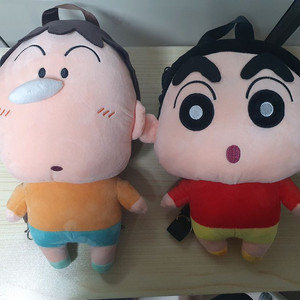 (새제품) 짱구&맹구 인형가방