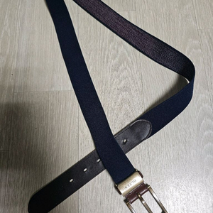 올젠 네이비 콤비 벨트