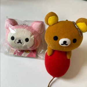 고전 리락쿠마 코리락쿠마 인형 키링 일괄판매