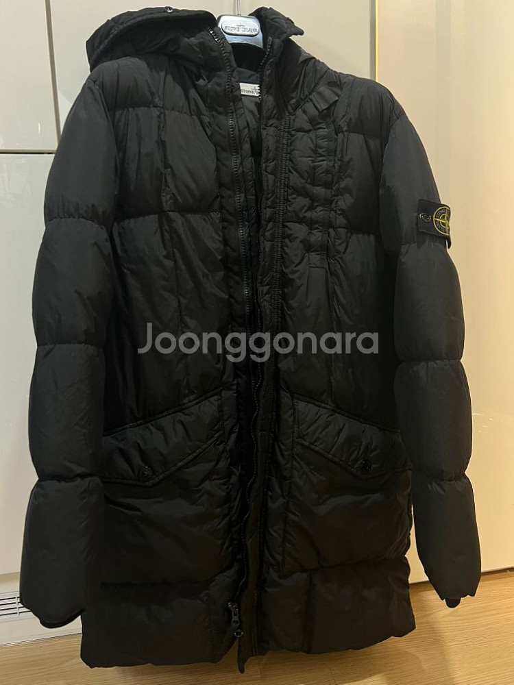 백화점) 스톤아일랜드 크링클랩스 롱패딩 (새상품급)--0