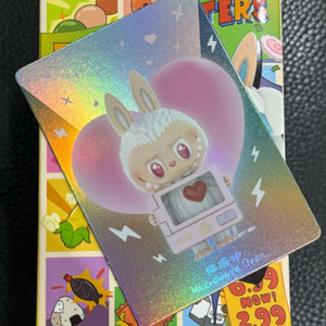 팝마트 라부부 수상한편의점 시크릿 전자레인지