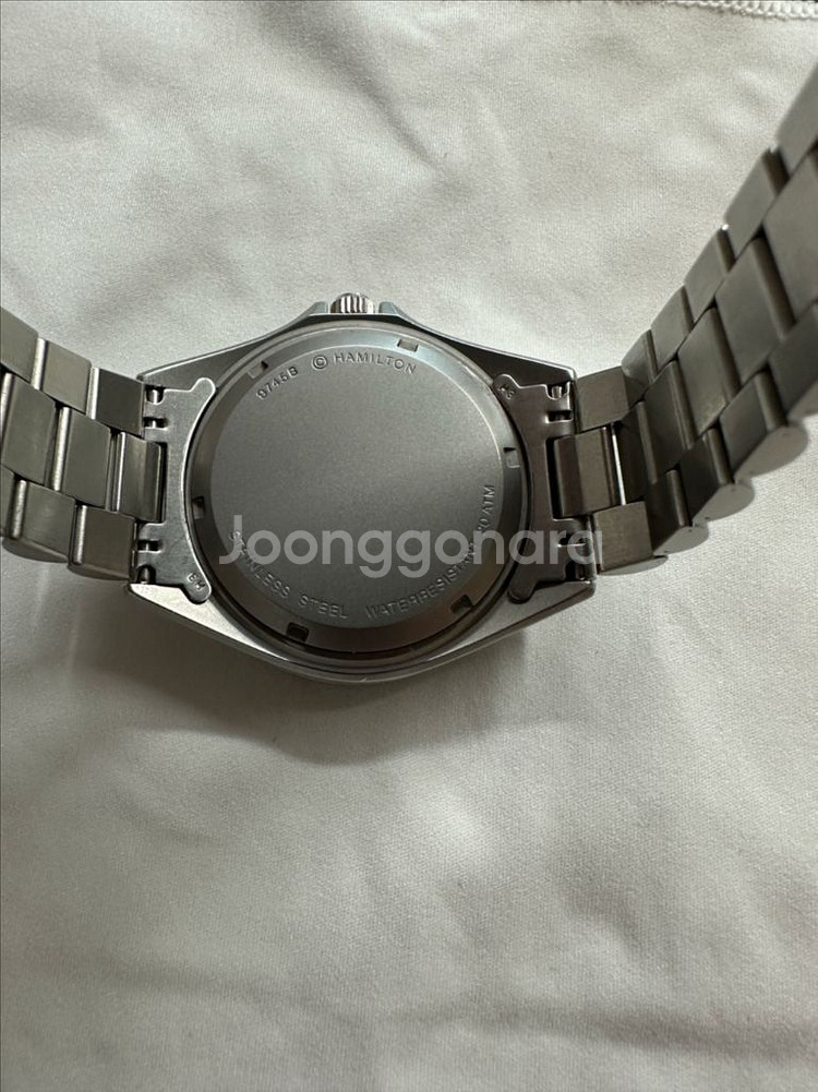 해밀턴 카키 서브 9745B--4