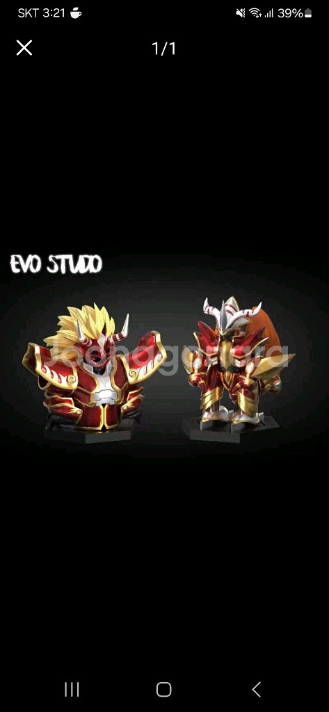 디지몬 피규어 evo 스프릿 불의 스피릿--0