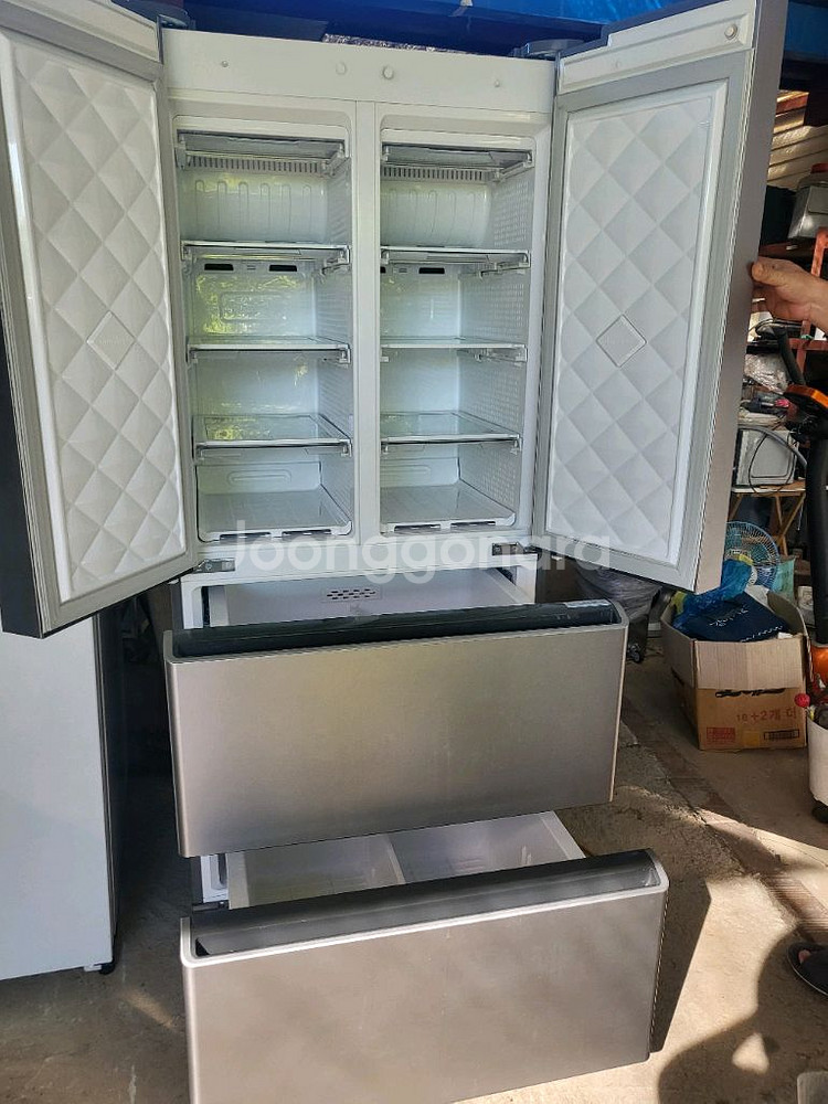 딤채 김치냉장고 4도어457L--1