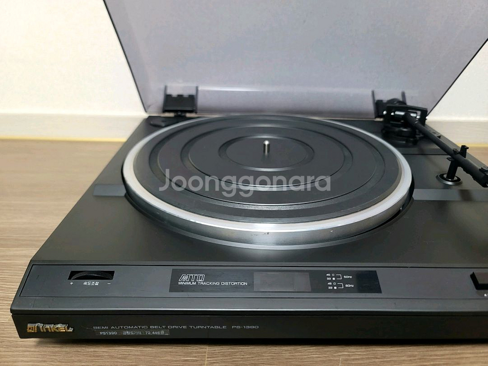 인켈 반자동 턴테이블--1