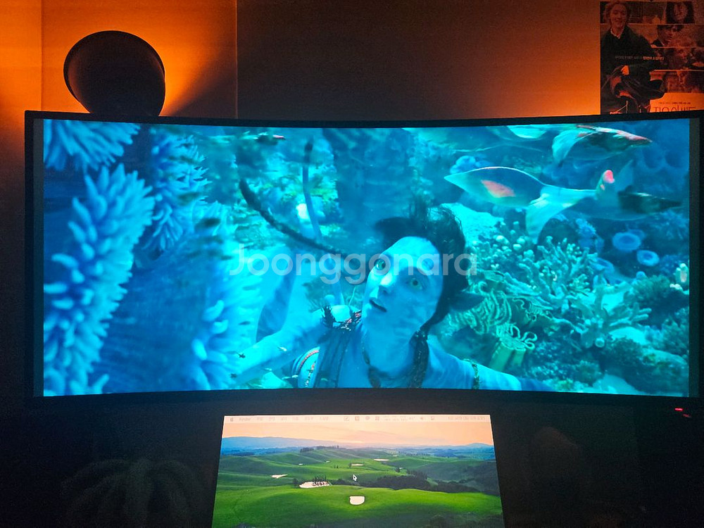 DELL AW3821DW 모니터 판매합니다.--0