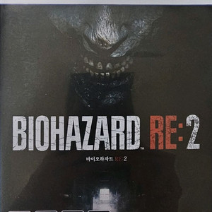 ps5 바이오하자드 re2 타이틀 팝니다.