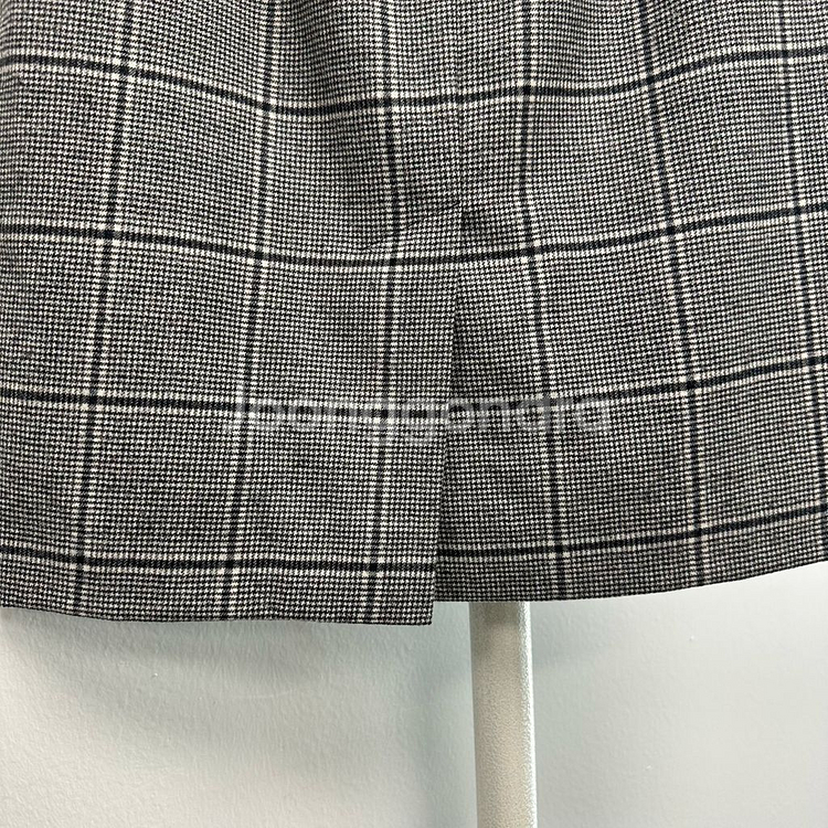 막스마라 스튜디오 하운드투스 체크 스커트--5