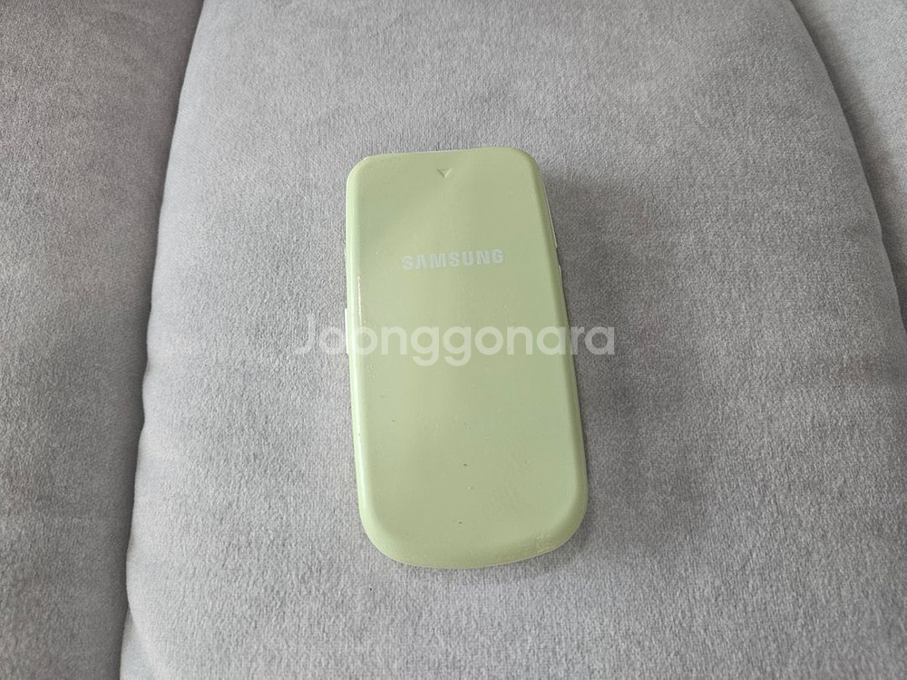 KT 조약돌폰 잼스톤폰 W9100 연두색--1