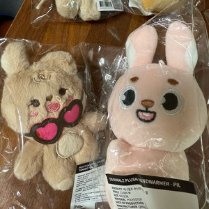 쁘띠멀즈 태닝+데니멀즈 손난로인형 필/돈 세트판매