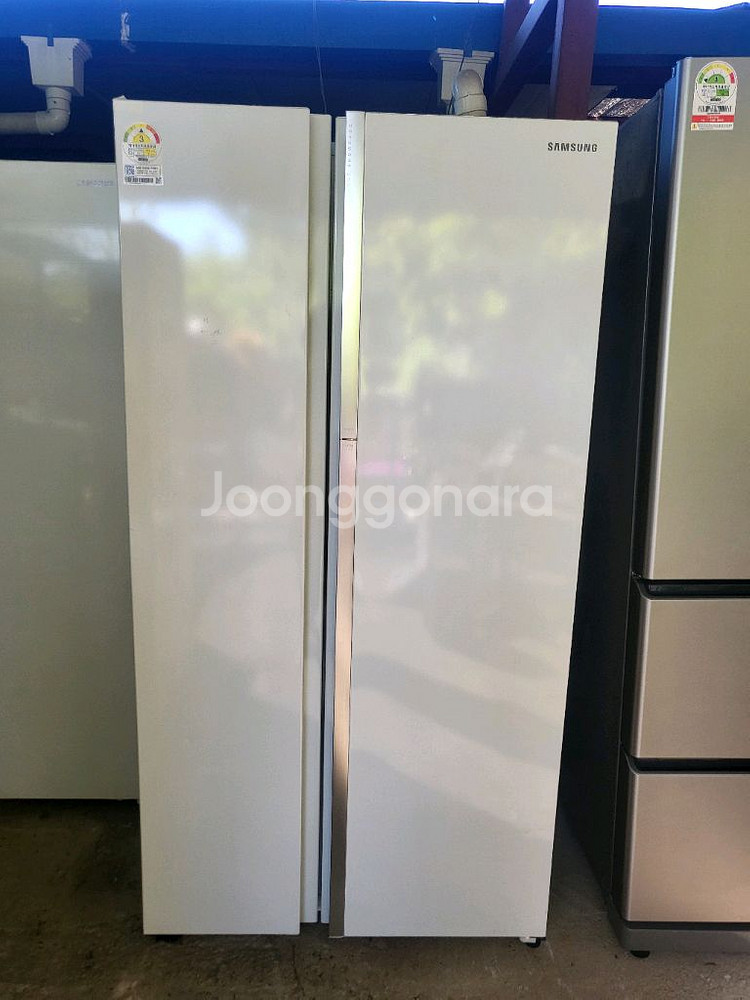 삼성지펠 831L 양문형 쇼케이스냉장고--0