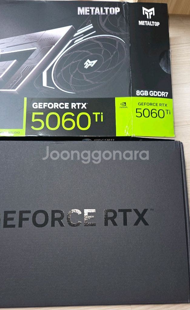 갤럭시 지포스 RTX 5060Ti OC 8g 새제품--0