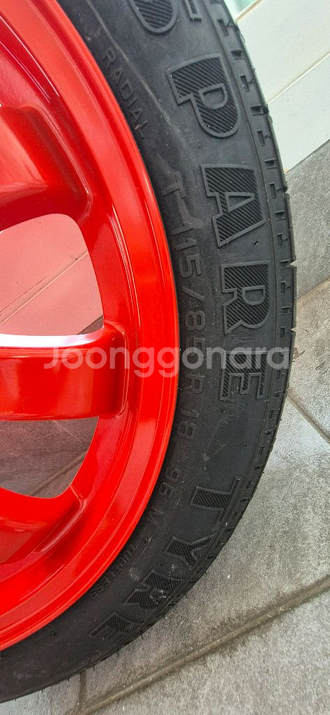 재규어 스페어타이어--0