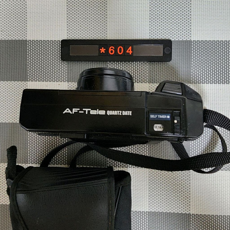 미놀타 AF-텔레 데이터백 필름카메라 파우치포함 이미지