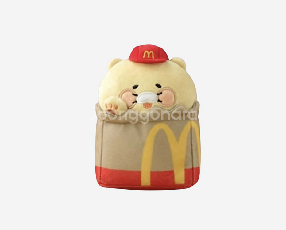 맥도날드 춘식이 인형 (크루, 감자) 농부 할미 춘식이--2