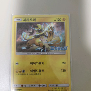 제라오라 한정판 포켓몬 카드