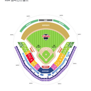 한화vs기아 8월3일 청소년 외야 2연석