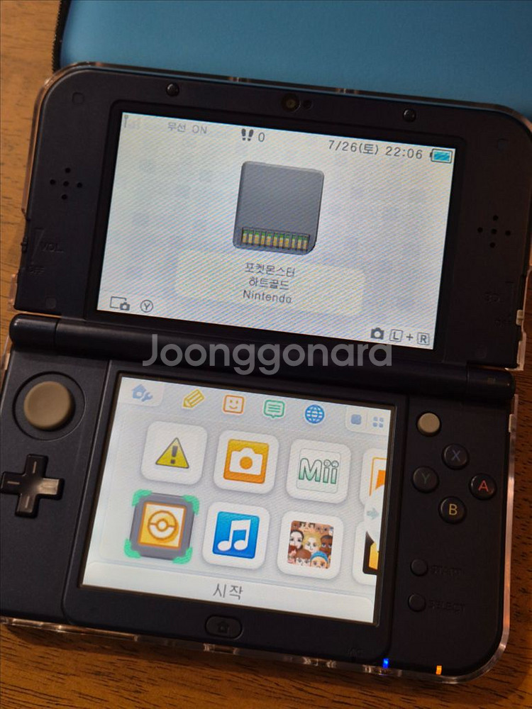 뉴닌텐도 3ds xl 포켓몬스터 하트골드--3