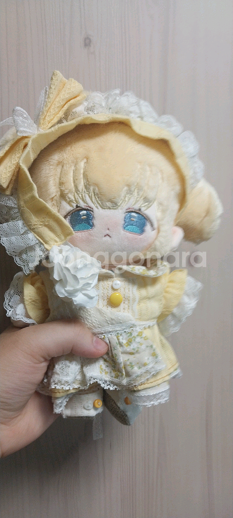 급처20cm 솜인형 옷장 드레스+티셔츠+슈트 일괄판매--2