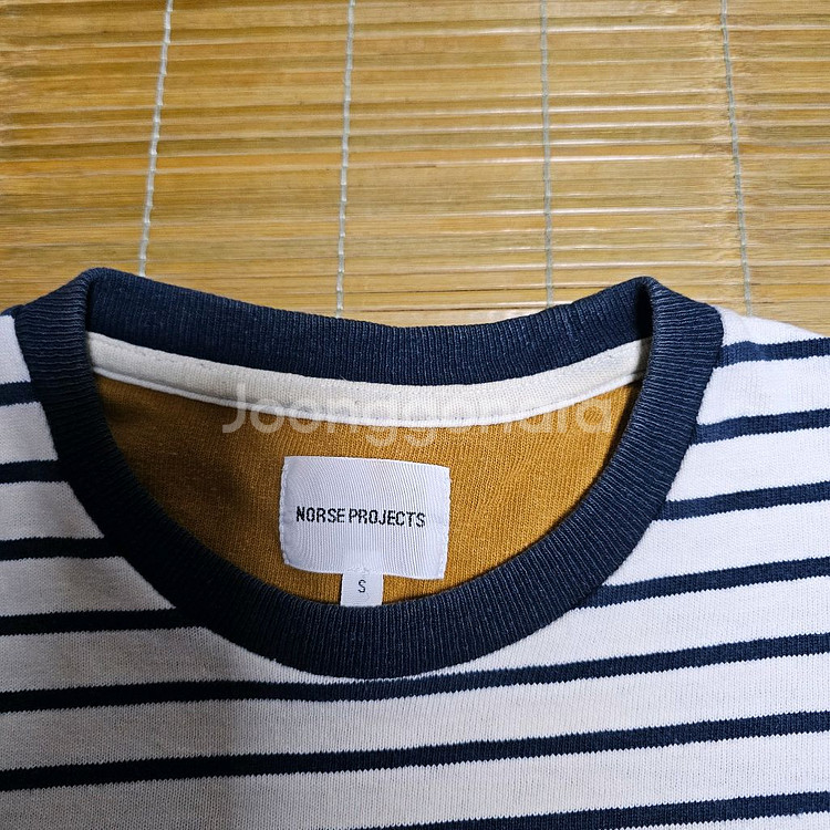 노스프로젝트 헤비코튼 마린반팔티97사이즈--2