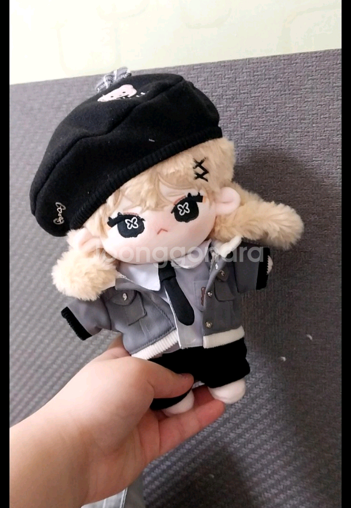 급처20cm 솜인형 옷장 드레스+티셔츠+슈트 일괄판매--6