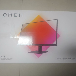 HP오멘 27q QHD 165hz 모니터(LG패널)판매