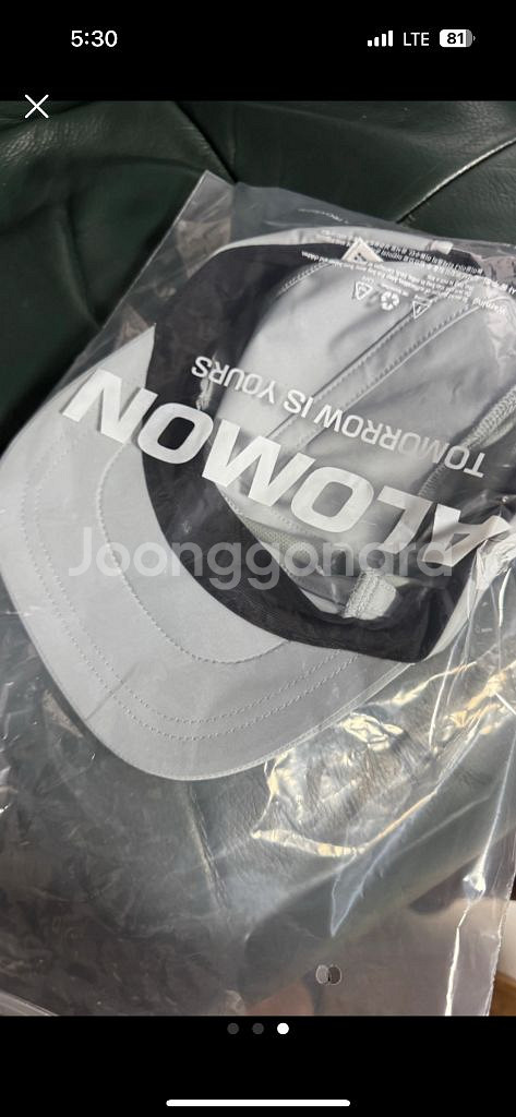살로몬 모저 러닝 캡모자 새상품 다이나믹 러닝 캡_LC--2