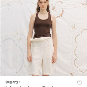 비아플레인 슬리브리스 나시