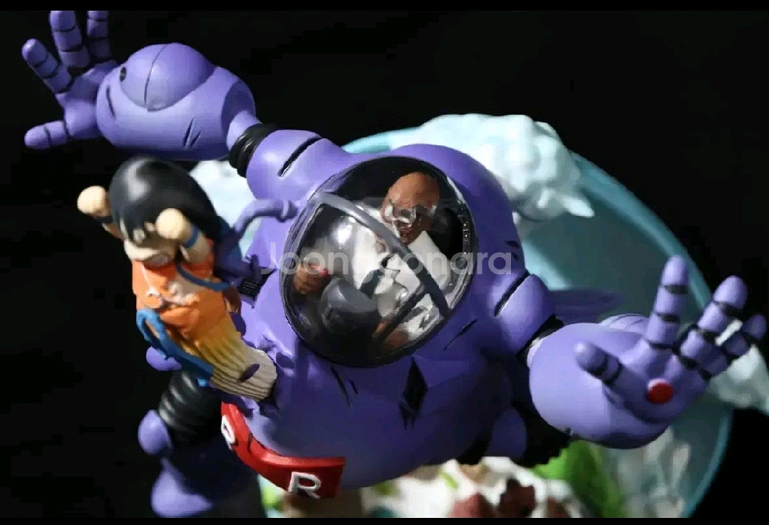 드래곤볼 레진 - 레드리본군 블랙 장군 로봇 격파 ---4