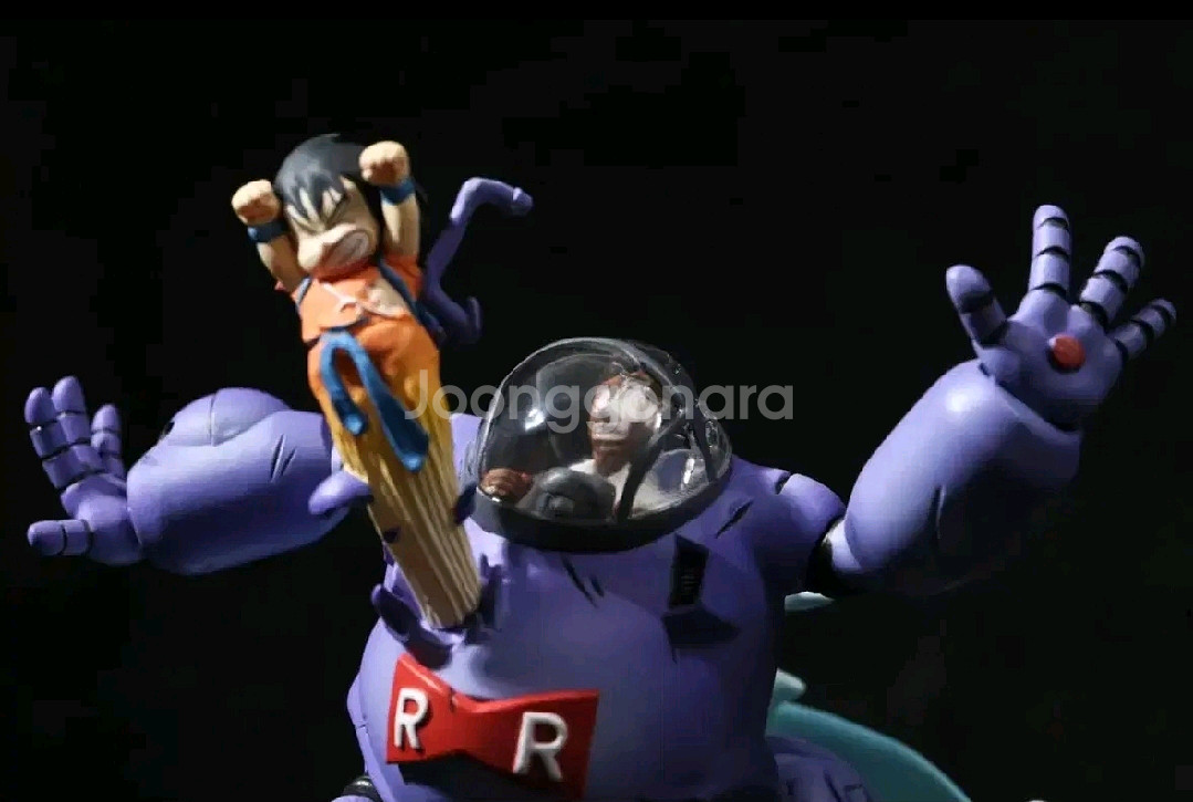 드래곤볼 레진 - 레드리본군 블랙 장군 로봇 격파 ---5