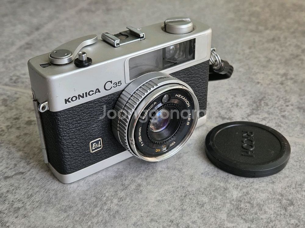 KONICA 코니카 c35 e&l 필름카메라--1