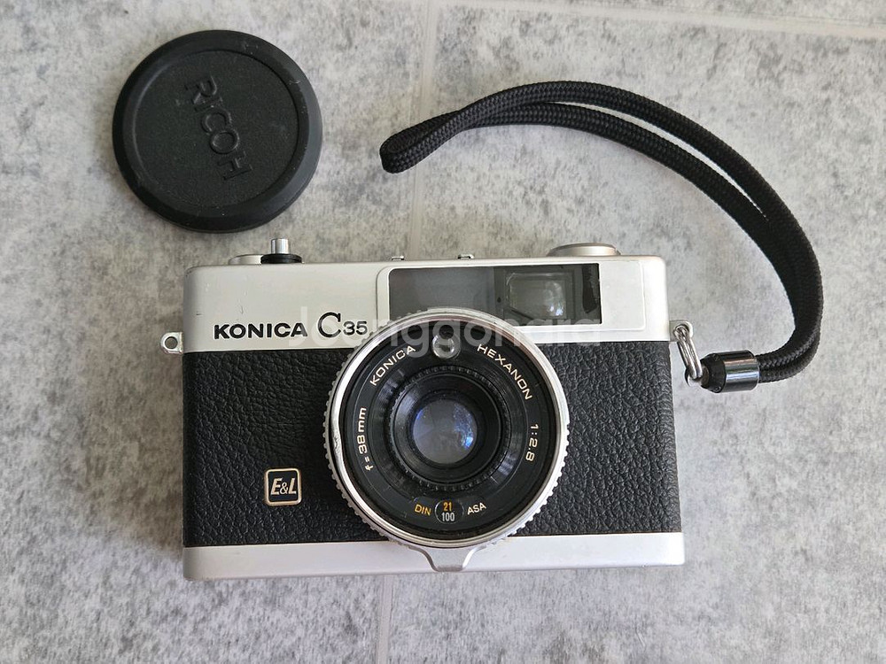 KONICA 코니카 c35 e&l 필름카메라--4